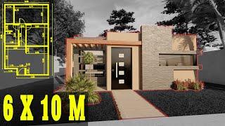 Casa Unifamiliar 6 x 10 m / House 6 x 10 m