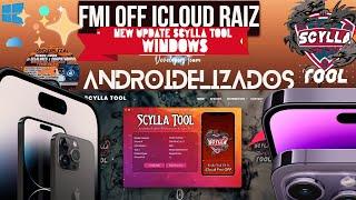 Eliminar iCloud Raiz  FMI OFF WINDOWS Scylla Tool - Auto - iPhone 7 a 14 Pro Max - ALL MODELL