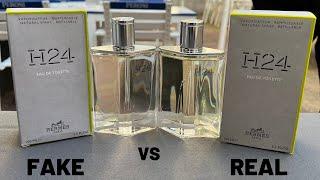 Fake vs Real Hermès H 24 EDT Perfume 100 ml