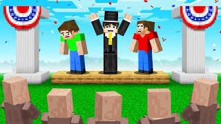 CRAINER Is The NEW PRESIDENT Of Our Minecraft World!