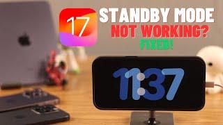 Fixed: Standby Mode Not Working iOS 17!
