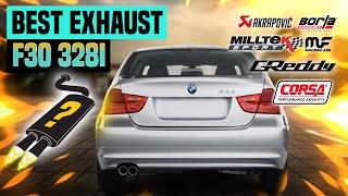 BMW F30 328i Exhaust SoundaFe,ARK,AWE,Eisenmann,iPe,Magnaflow,Milltek,Remus,Supersprint,Stone