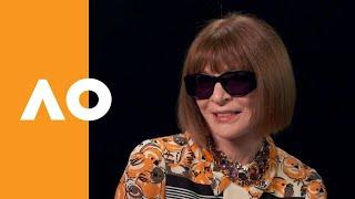 Anna Wintour shares her love for tennis and fashion at the AO | Australian Open 2019