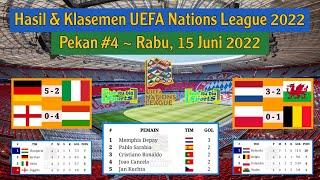 Hasil UEFA Nations League 2022 Tadi Malam: JERMAN vs ITALIA | Klasemen UEFA Nations League 2022