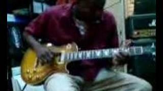 Jr~SugarFingers~slow blues in 'G,'  T-Bone Walker style - Gibson Les Paul