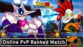 DRAGON BALL: Sparking! ZERO - NEW Ranked Online Match Gameplay (Netcode Test)