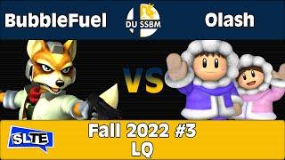 Drexel Melee Fall 2022 #3: BubbleFuel (Fox) Vs. Olash (Icies) - LQ