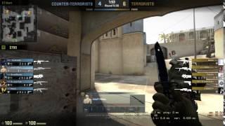 CSGO Dust 2 quick peek mid ct side