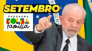 Bolsa Família de Setembro - Saiba tudo