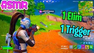 ASMR Gaming  Fortnite Squad 1 Elim = 1 Trigger Word Relaxing Controller Sounds Whispering 