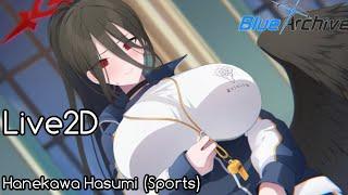 [Blue Archive] Hanekawa Hasumi (Sports) (Live2D)