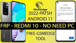 Remove Frp Xiaomi Redmi 10 New Security Bypass Google Account