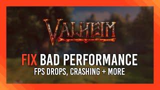 Fix performance issues | Stuttering, FPS Drops + More | Valheim