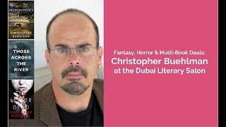 Christopher Buehlman at Dubai Literary Salon