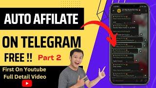 How to Auto Post Amazon Affiliate on Telegram | How to do Amazon Affiliate Marketing on Telegram  #2