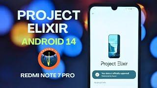 Project Elixir ROM 4.1 Android 14 Review: Redmi Note 7 Pro