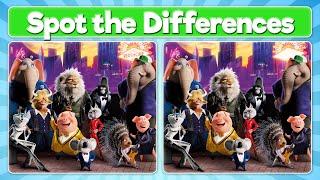 Sing 2 Spot the Differences