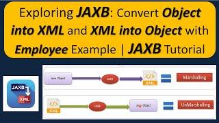 Exploring JAXB: Convert Object into XML and XML into Object with Employee Example | JAXB Tutorial