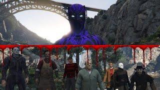 Black Panther VS Slashers - Ultimate Battle (GTA 5)