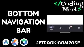 How to Make A Bottom Navigation With Badges in Jetpack Compose | Android Studio Tutorial