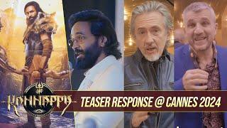 #Kannappa Teaser Response  @ Cannes 2024 | Manchu Vishnu | Manastars