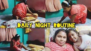 Indian housewife/ daily night sleeping routine/daily night bed cleaning routine/trending video