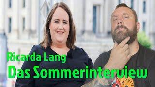 Ricarda Lang- Das Sommerinterview...ich reagiere! Dustin BT +die grünen+