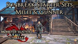 Monster Hunter Rise Sunbreak - Early Master Rank Builds - Melee & Gunner