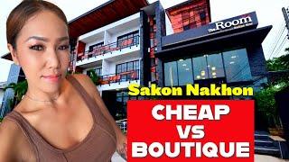 Isaan Rooms - Budget Monthly Rent vs Boutique Hotel (Sakon Nakhon, Thailand)