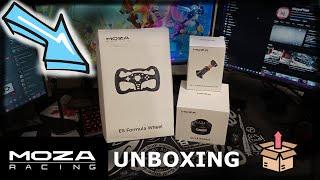 My first Moza R5 bundle upgrades! - Unboxing