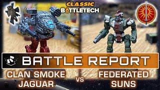 BATTLETECH Smoke Jaguar vs Federated Suns | Classic Battle Report | ilClan Era