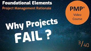 Why projects fail? Project management matters