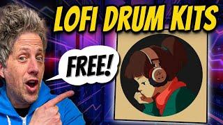 [FREE] Lofi Drum Samples - these are BOMB!  (my Top 5 free lofi drum kits)