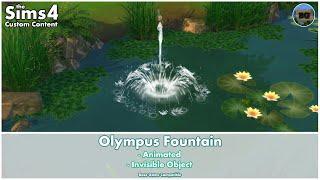 Bakies The Sims 4 Custom Content: Olympus Fountain