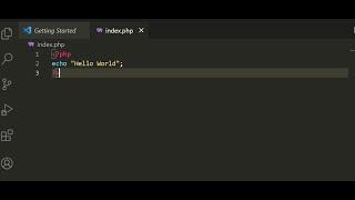 Write first Php program | Print Hello world in Php using xampp server