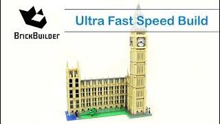 Ultra Fast Speed Build Lego Creator 10253 Big Ben