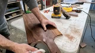 Custom Walnut Charcutarie Board How To DIY Woodworking Easy To Follow