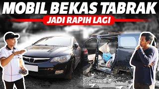 MOBIL BEKAS TABRAK GOKILL, BISA NORMAL LAGI