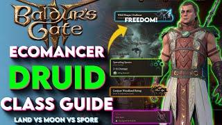 Ecomancer DRUID Class Guide For Baldur's Gate 3! - (Baldurs Gate 3 Druid Build Guide)