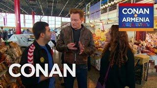 Conan & Sona Visit An Armenian Marketplace | CONAN on TBS