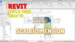 Revit How To Scale Dimension Tutorial