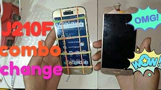 Samsung j210F combo change