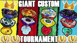 GIANT Custom Charity Beyblade Tournament!!