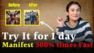 24 घंटे में सब होगा-सोच से कहीं ज़्यादा मिलेगा | Manifest Anything 500% Faster Now #lawofattraction