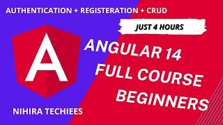 Angular 14 Full Course with real time example 2022 ( angular crud + authentication + Material UI)