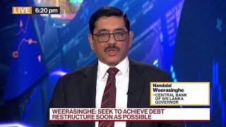 Sri Lanka Central Bank Governor on Debt Restructuring