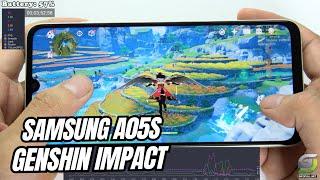 Samsung Galaxy A05s test game Genshin Impact Max Graphics Update 2024 | Highest 60 FPS