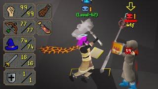 This OP Account 1-Hits PKers: 99 Strength, Inferno & Quiver at ONLY Level 62!