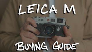 so you want to buy a Leica...