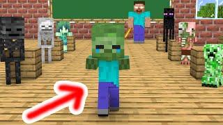 BABY ZOMBIE IS SO SAD - Sad Story - Minecraft Animation